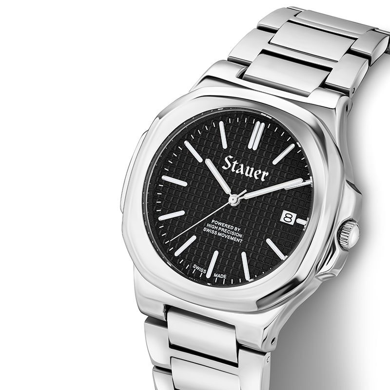 Swiss '72 Cushion Montreux Watch (silver-finished)
